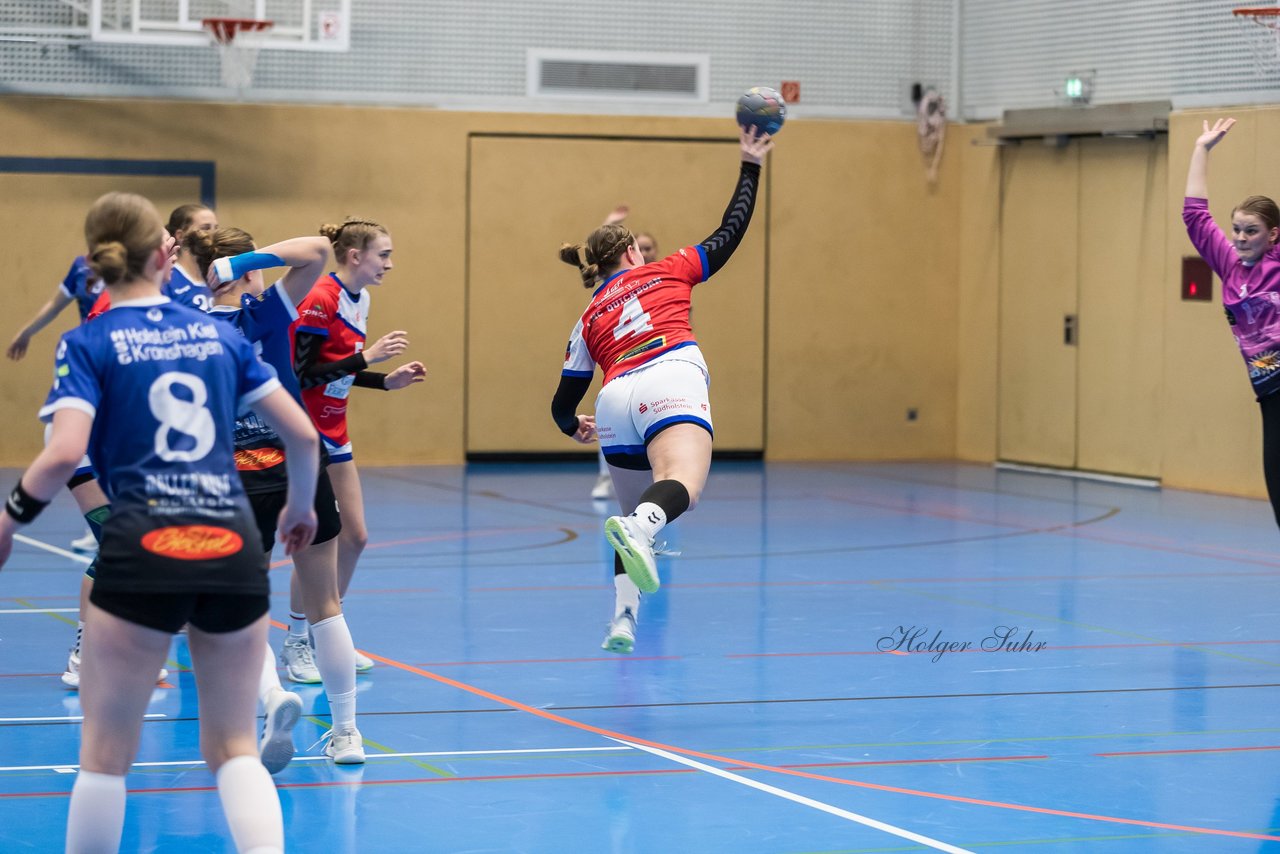 Bild 185 - wAJ HC Quickborn - HSG Kiel/Kronshagen : Ergebnis: 20:17